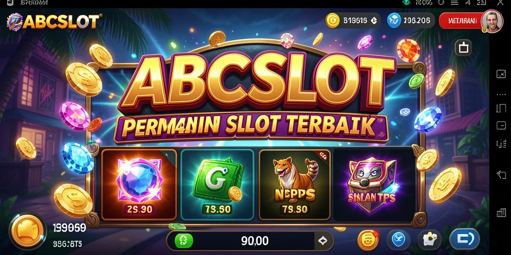Screenshot gameplay ABCSLOT menampilkan aksi seru dalam permainan slot.