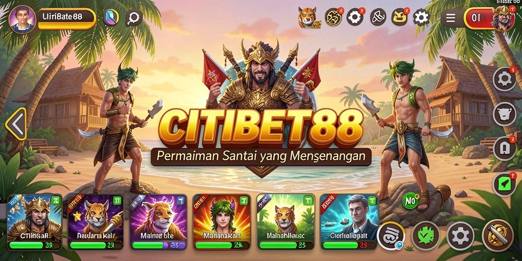 Tampilan menarik dari gameplay CITIBET88 yang mengasyikkan.