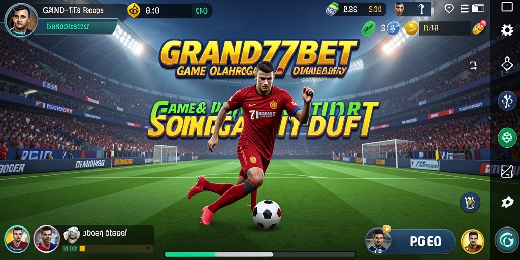 Tampilan gameplay menarik dari GRAND77BET dengan aksi olahraga yang mendebarkan.