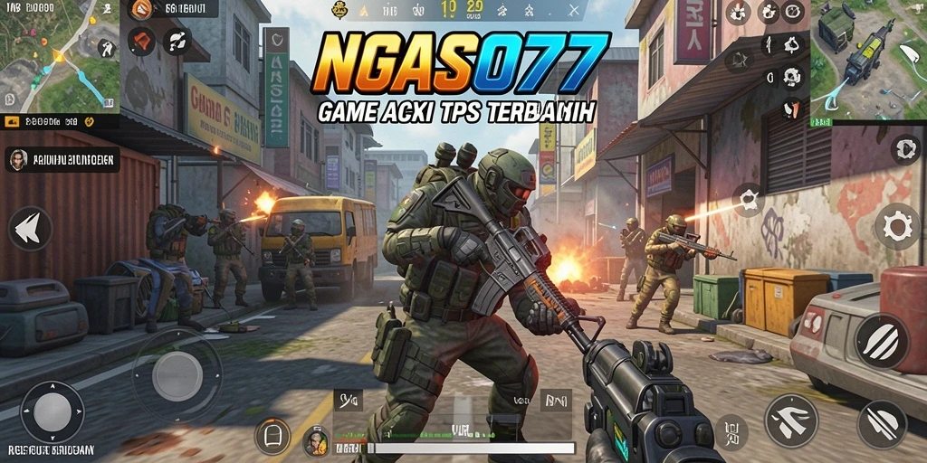 Tampilan gameplay seru NGASO77 yang penuh aksi.