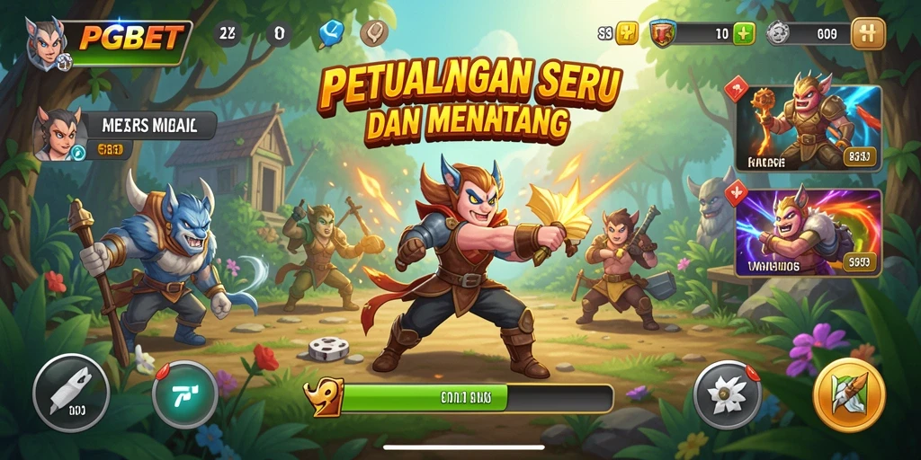 Screenshot gameplay PGBET menampilkan petualangan seru di dunia yang menakjubkan.