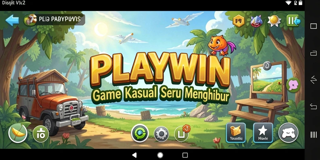 Tampilan gameplay menarik dari PLAYWIN yang menyenangkan.