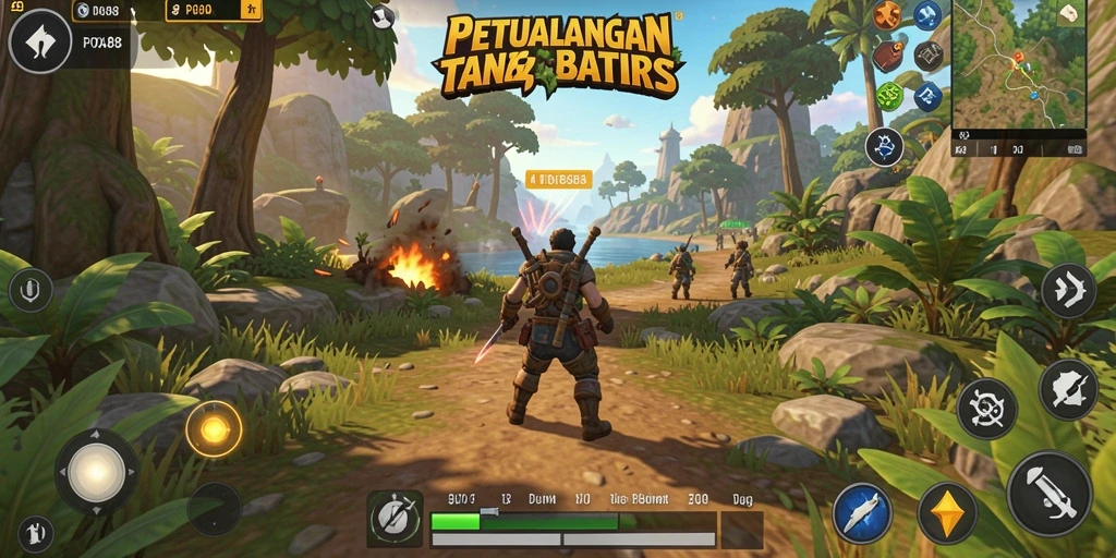 Tampilan luar biasa gameplay dunia terbuka di POA88.