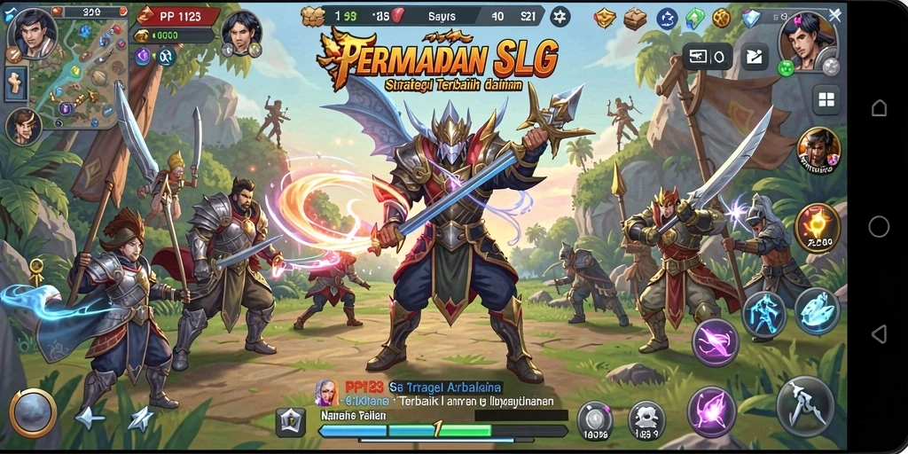 Gameplay SLG yang memukau dan menantang di PP123.