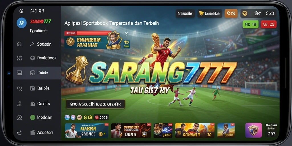 Screenshot gameplay SARANG777 menampilkan taruhan olahraga yang menarik.