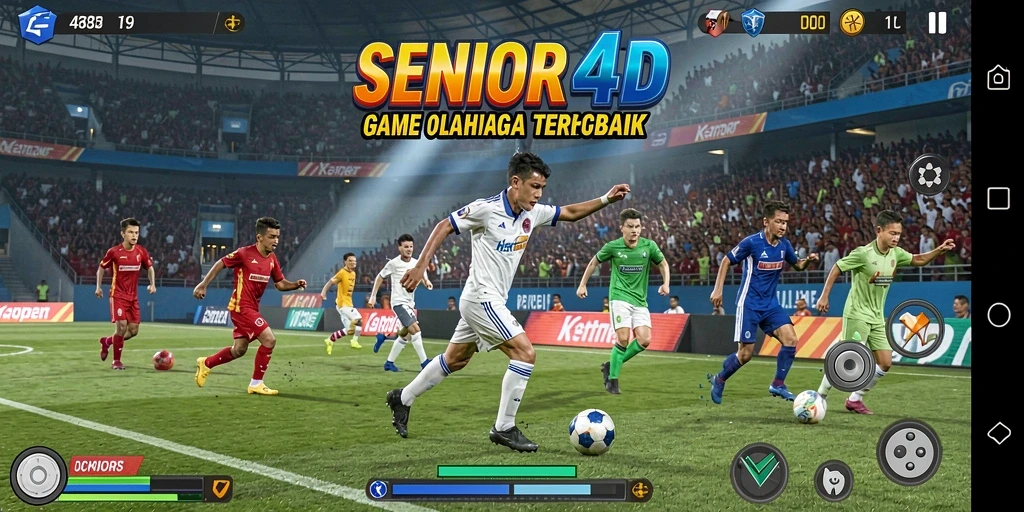 Tampilan gameplay <strong>SENIOR4D</strong> yang seru dan menarik.