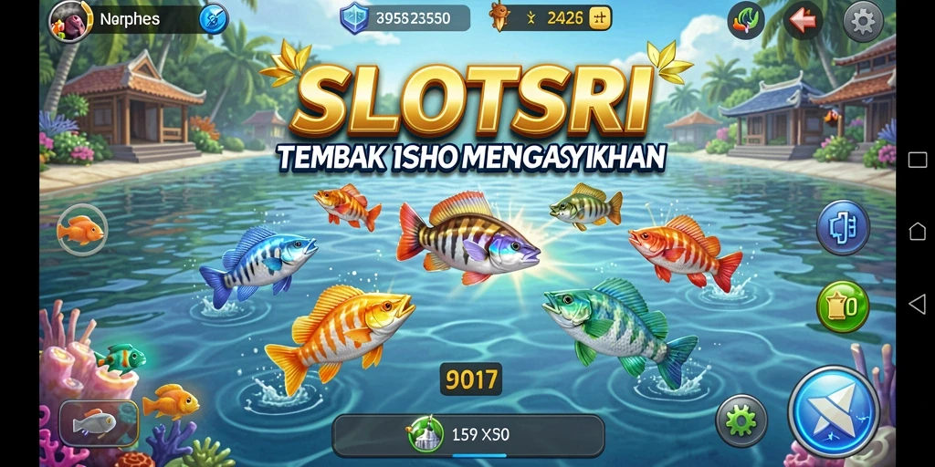Tampilan gameplay Tembak Ikan yang seru di SLOTSRI.