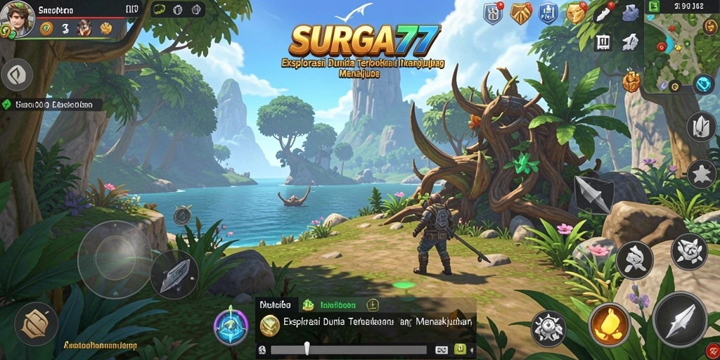 Gameplay <strong>SURGA77</strong> yang menakjubkan dalam dunia Open World.